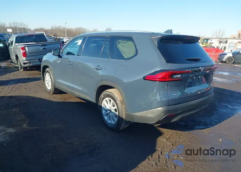 2024 Toyota Grand Highlander Xle из США, поврежденный, VIN 5TDAAAB50RS028004